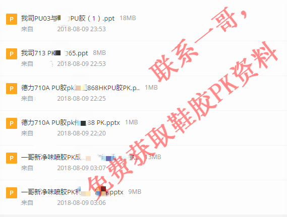 一哥鞋膠與各類鞋膠品牌PK資料